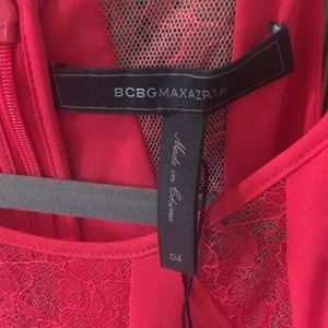 BCBGMaxAzria Dresses - BCBG cocktail red dress BCBGMaxAzria Dresses - BCBG cocktail red dress